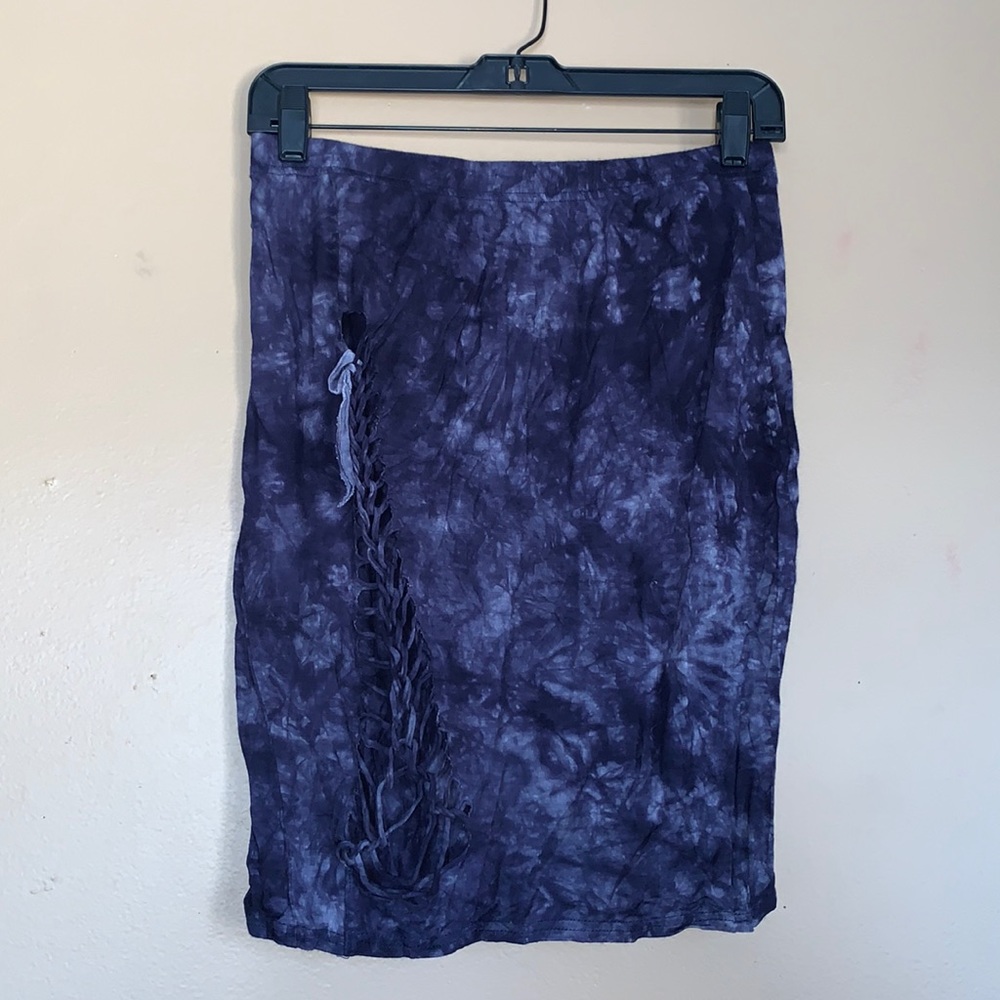 Free People Tie-Die Skirt